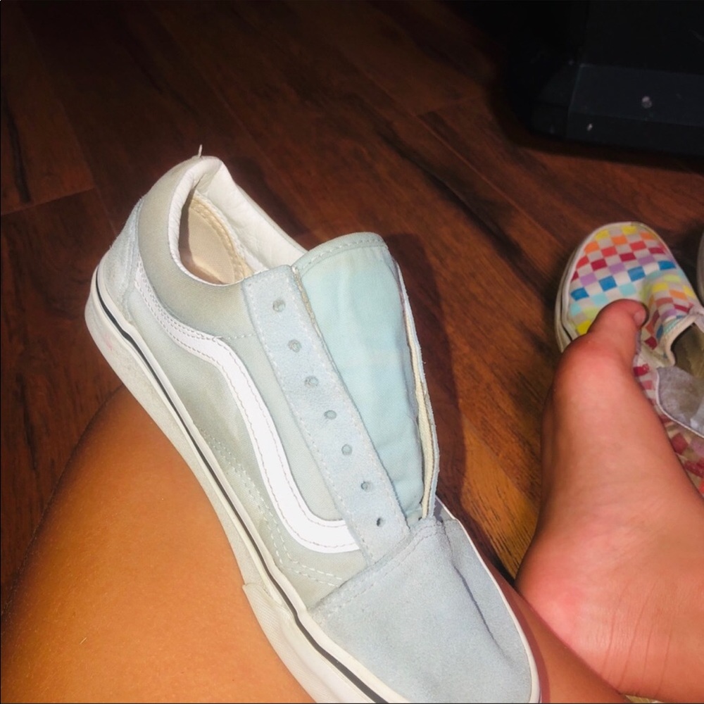 Blue vans